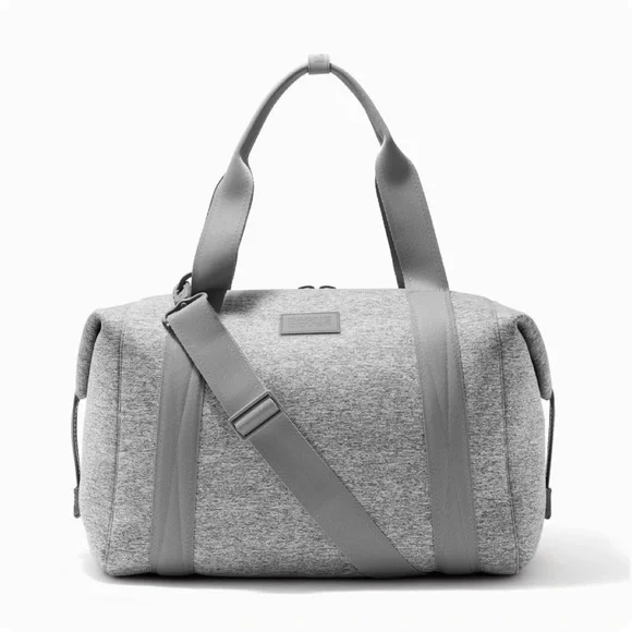 Dagne Dover Large Neoprene Carryall in color Heather Grey - Picture 1 of 7